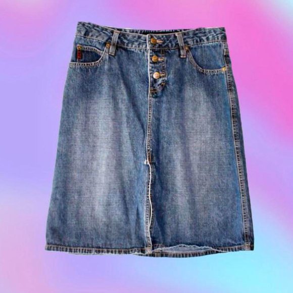 Mudd Skirts Vintage Mudd Denim Skirt Poshmark